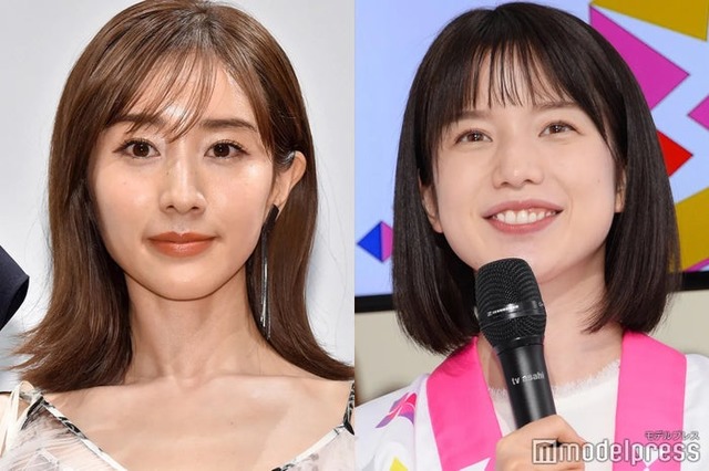 田中みな実、弘中綾香アナ（C）モデルプレス