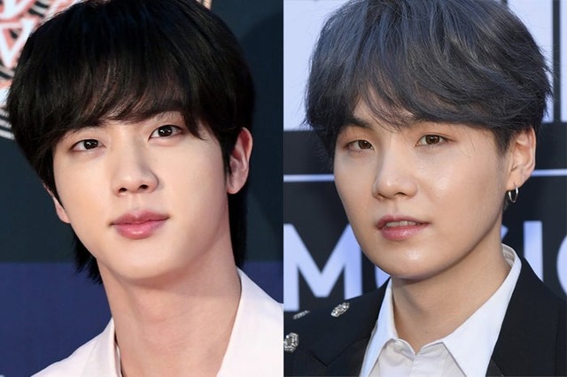 JIN。SUGA／photo by Getty Images