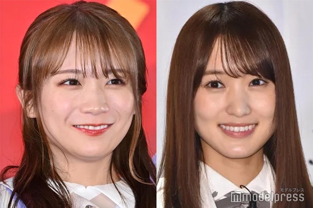 秋元真夏、菅井友香（C）モデルプレス