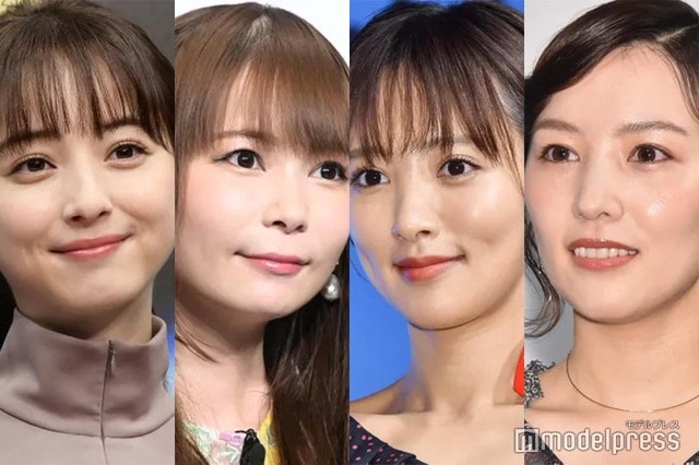 （左から）佐々木希、中川翔子、夏菜、徳永えり （C）モデルプレス