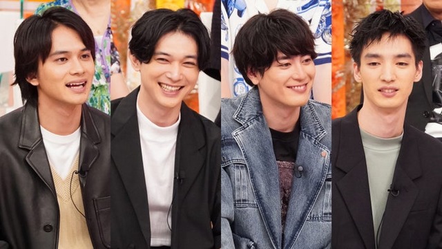 北村匠海、吉沢亮、間宮祥太朗、清水尋也（C）フジテレビ