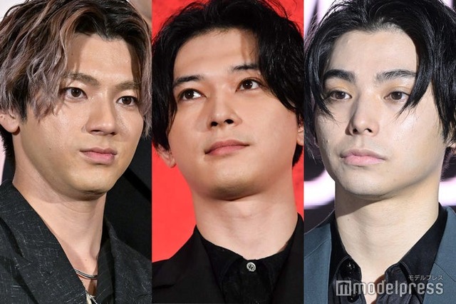 山田裕貴、吉沢亮、村上虹郎（C）モデルプレス