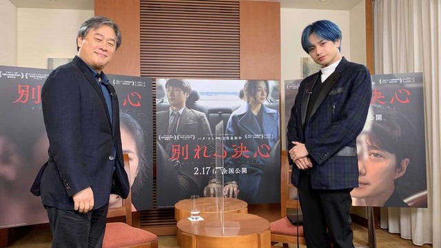（左から）パク・チャヌク、中島健人（提供写真）