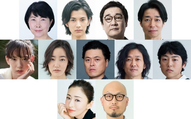 （上段左から）池谷のぶえ、渡邊圭祐、安井順平、浜田信也（中段左から）穂志もえか、清水葉月、盛隆二、森下創、大窪人衛（下段左から）松雪泰子、前川知大氏（提供写真）