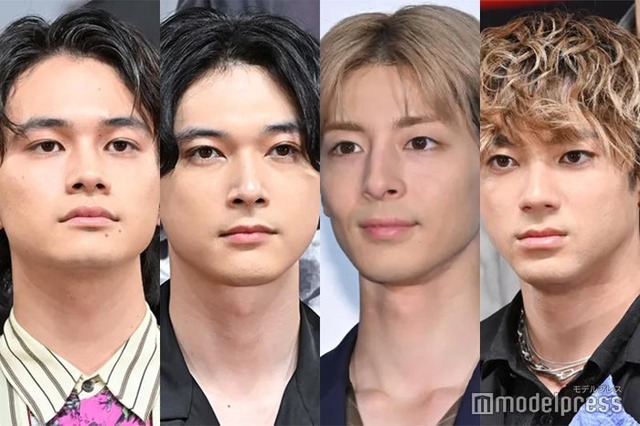 北村匠海、吉沢亮、高杉真宙、山田裕貴（C）モデルプレス