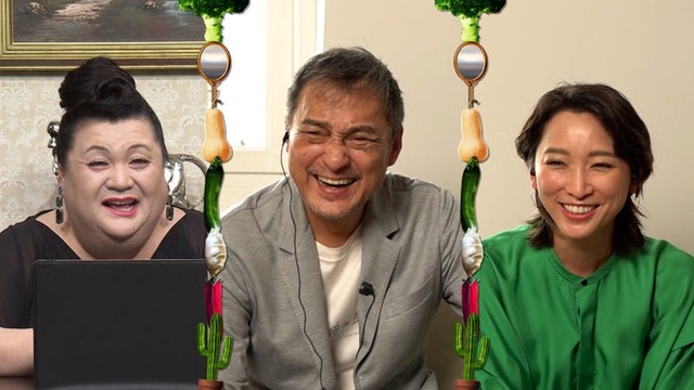 マツコ・デラックス、渡辺謙、杏（C）日本テレビ