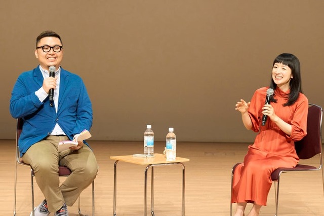 川原卓巳、近藤麻理恵「RaiseLifework女性の働き方・生き方フォーラム2023」（提供写真）