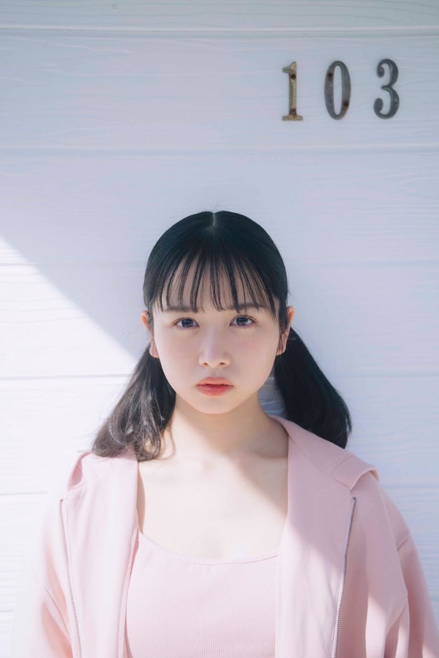 上村ひなの／ツインテール×ピンクカット（提供写真）