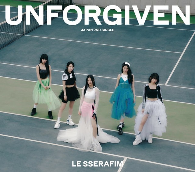 LE SSERAFIM「UNFORGIVEN」（8月23日発売）初回限定盤A（P）＆（C）SOURCE MUSIC