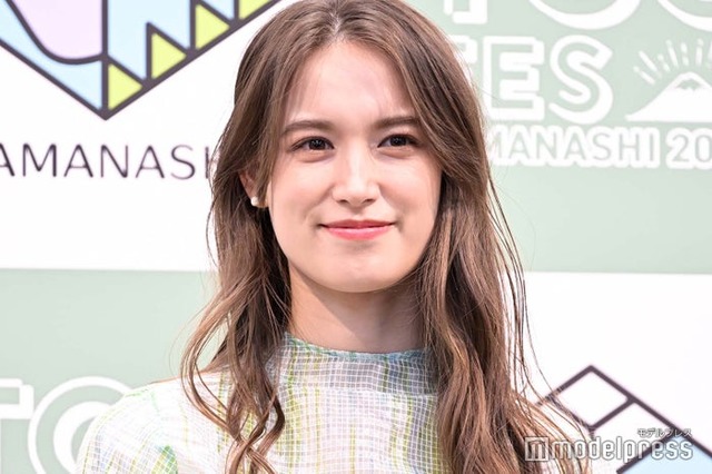 「TGC FES YAMANASHI 2023 記者発表会」に出席したトラウデン直美（C）モデルプレス