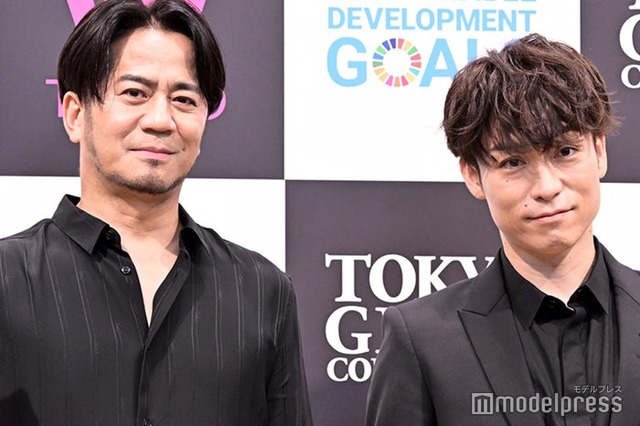 「W TOKYO×LDH JAPAN 記者発表会」に出席したHIRO、TETSUYA（C）モデルプレス