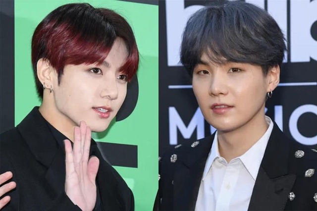 JUNG KOOK（ジョングク）、SUGA／Photo by Getty Images