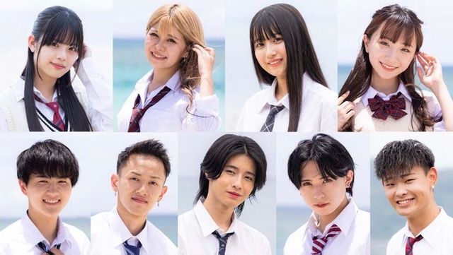 （上段左から）ねね、りむ、こころ、いちか（下段左から）ゆうま、てんた、たくみ、ろびん、りょうた（C）AbemaTV, Inc.