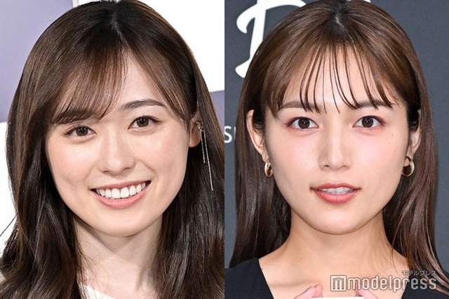 福原遥、川口春奈 （C）モデルプレス