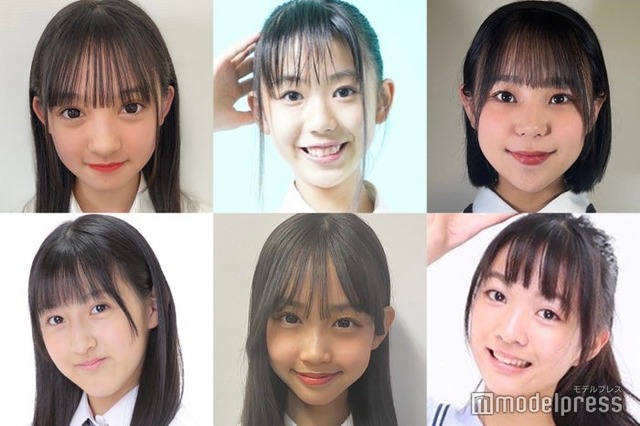 「中一ミスコン2023」候補者の一部
