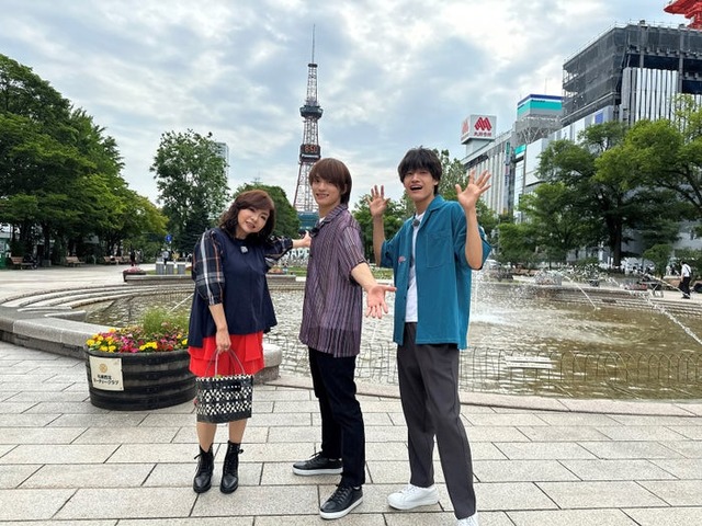 ハイヒール・モモコ、福本大晴、佐野晶哉（C）読売テレビ