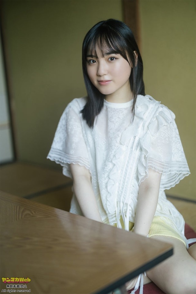 清水紗良（C）藤本和典／ヤンマガWeb