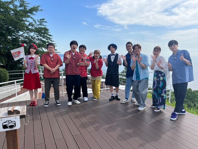 （左から）松田好花、天野ひろゆき、タイムマシーン3号／山本浩司・関太、柳原可奈子、北山宏光、なすなかにし／中西茂樹・那須晃行、平祐奈、二階堂高嗣（C）フジテレビ