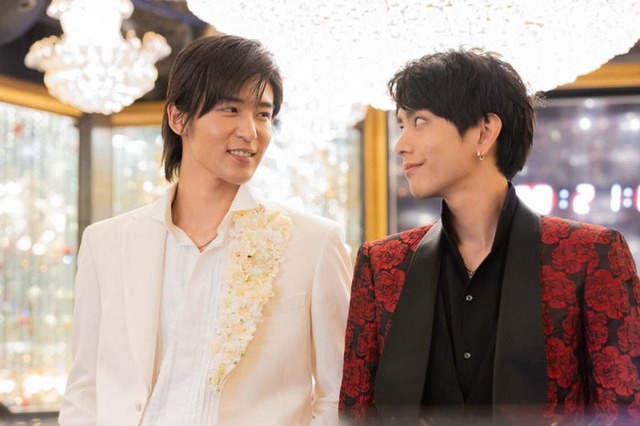 目黒蓮、黒羽麻璃央「トリリオンゲーム」第3話より（C）TBS／撮影：高橋裕子
