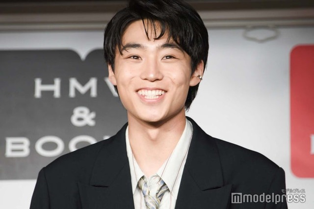 「record」発売記念イベントの取材会に出席した八村倫太郎（C）モデルプレス