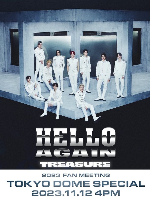 「2023 TREASURE FAN MEETING～HELLO AGAIN～TOKYO DOME SPECIAL」（提供写真）