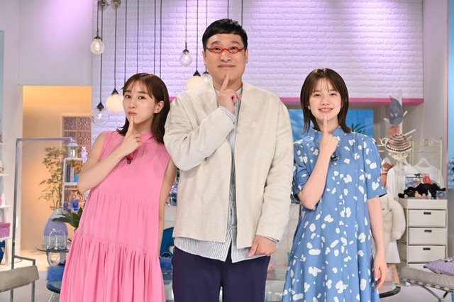 田中みな実、山里亮太、弘中綾香アナウンサー（C）テレビ朝日