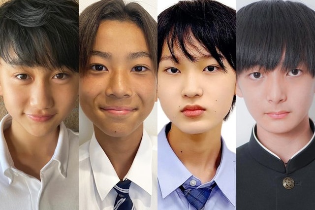 「中一ミスターコン2023」暫定上位4人