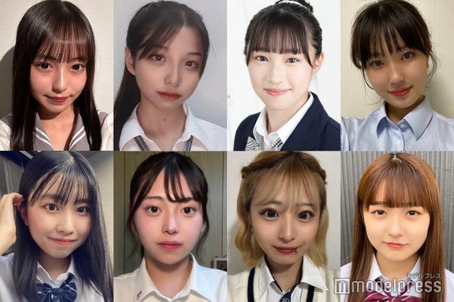 「女子高生ミスコン2023」九州・沖縄エリア候補者（一部）