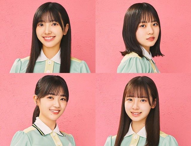 （上段左から）小西夏菜実、正源司陽子（下段左から）平尾帆夏、渡辺莉奈（提供写真）