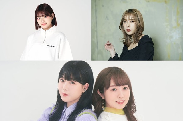 （左上から時計回りで）MINAMI、タナカガ、むくえな（提供写真）