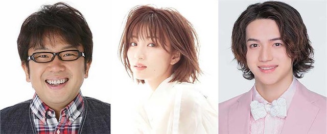 天野ひろゆき、岡崎紗絵、岩崎大昇（提供写真）