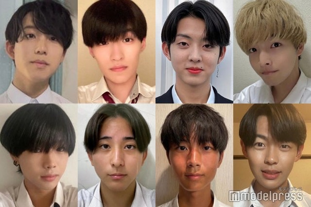 「男子高生ミスターコン2023」関東エリア候補者（一部）