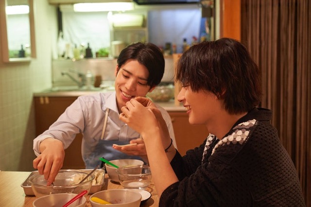 松島聡、大西流星「紅さすライフ」第3話より（C）NTV・J Storm