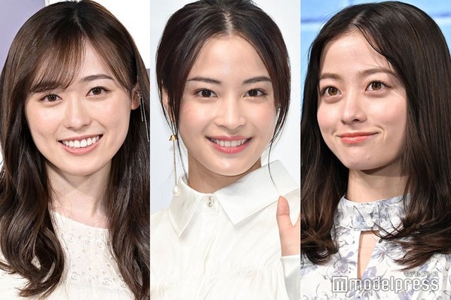 福原遥、広瀬すず、橋本環奈（C）モデルプレス