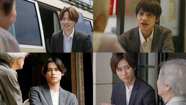 （左上から時計回りに）菊池風磨、中間淳太、阿部亮平、松村北斗（C）テレビ朝日