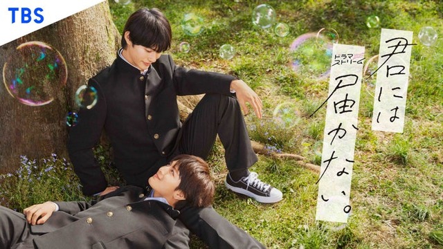 前田拳太郎＆柏木悠「君には届かない。」キービジュアル（C）「君には届かない。」製作委員会