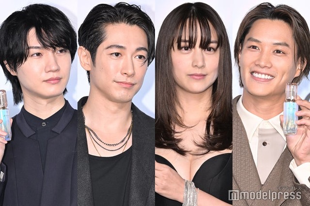 （左から）桜田通、ディーン・フジオカ、山本美月、鈴木伸之（C）モデルプレス