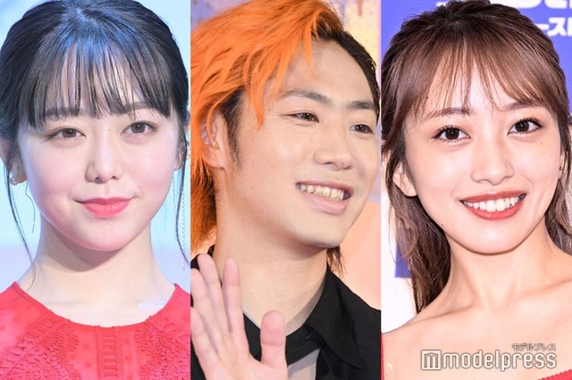 峯岸みなみ、てつや、向井地美音（C）モデルプレス