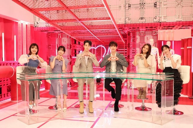 （左から） 福田麻貴、森香澄、佐藤景瑚、河野純喜、岡田結実、休井美郷（C）フジテレビ