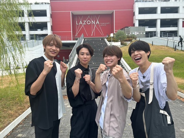 中間淳太、北山宏光、大橋和也、松島聡（C）日本テレビ