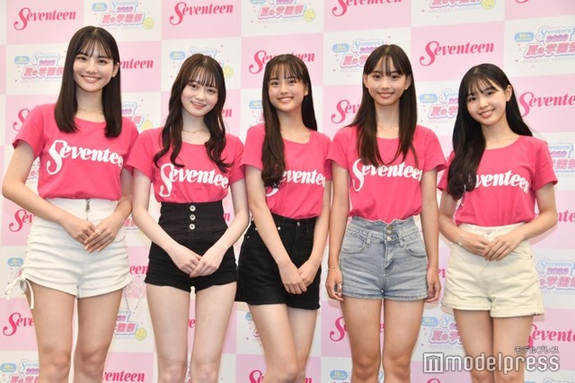 関谷瑠紀、高比良由菜、竹下優名、松本麗世、宮迫翠月（C）モデルプレス