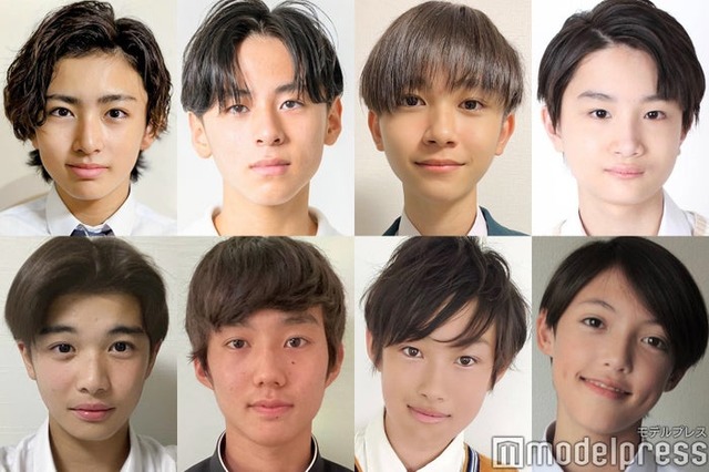 「男子中学生ミスターコン2023」東日本ブロックAの候補者の一部