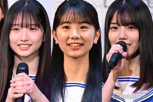 早崎すずき、塩釜菜那、伊藤ゆず（C）モデルプレス