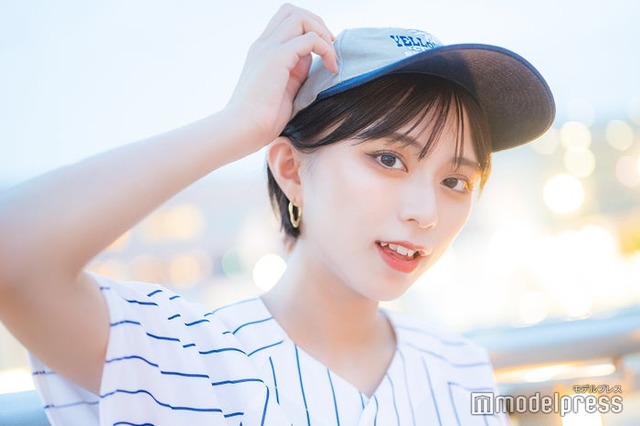 「MISCOLLECTION 2023 in お台場冒険王2023」でモデルプレス賞に輝いた小西莉々栞さん（C）モデルプレス