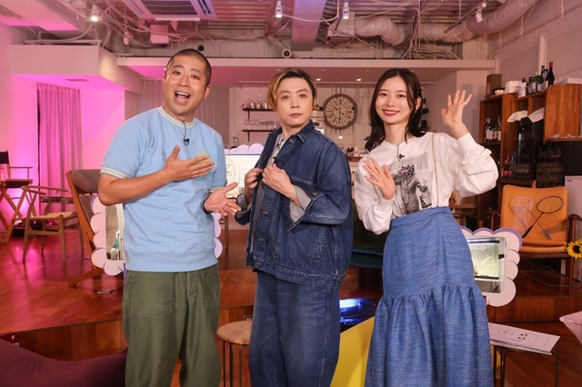 澤部佑、堂本剛、朝日奈央（C）カンテレ