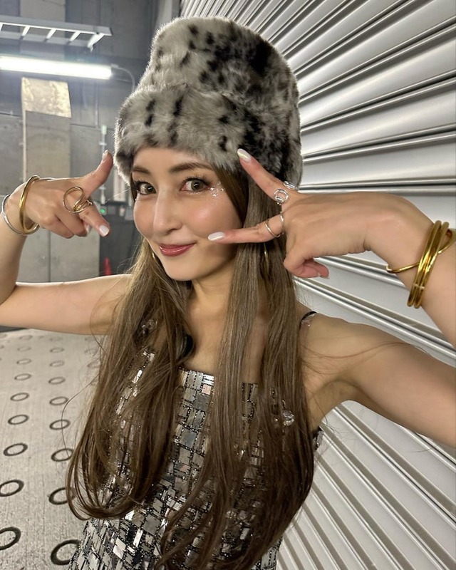 ギャル姿の矢田亜希子／矢田亜希子公式Instagramより