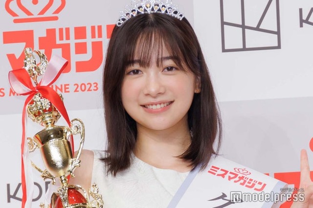 「ミスマガジン2023」グランプリの今森茉耶（C）モデルプレス