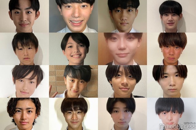 「男子中学生ミスターコン2023」各ブロックの中間速報上位者