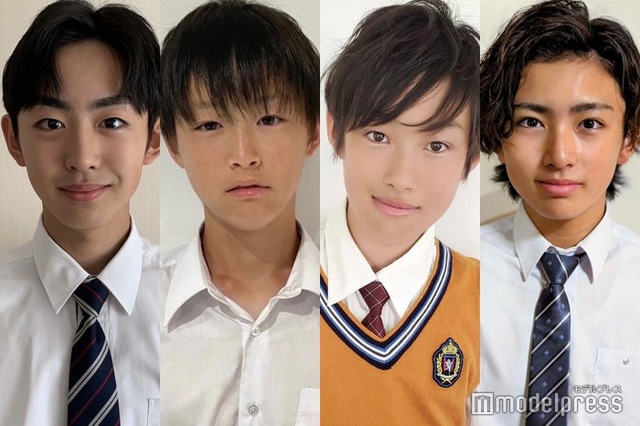 「男子中学生ミスターコン2023」東日本ブロックA暫定上位4人
