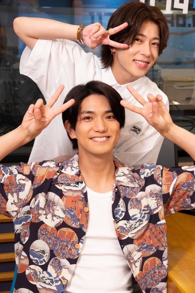末澤誠也＆正門良規「Eye-Ai」（あいあい）2023年10月号（9月1発売）（C）Eye-Ai／あいあい